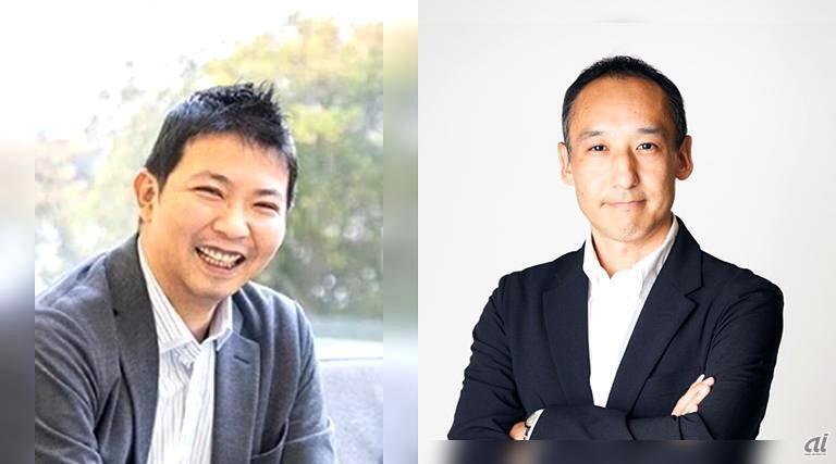 統括編集長に就任した國谷武史(左)とZDNET Japan新編集長の藤本和彦(右)